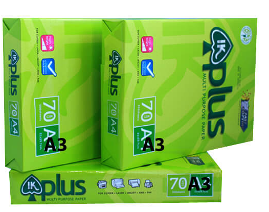 Giấy IK Plus A3 70mgs